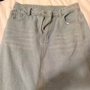 SHEIN Light Blue Women Jeans